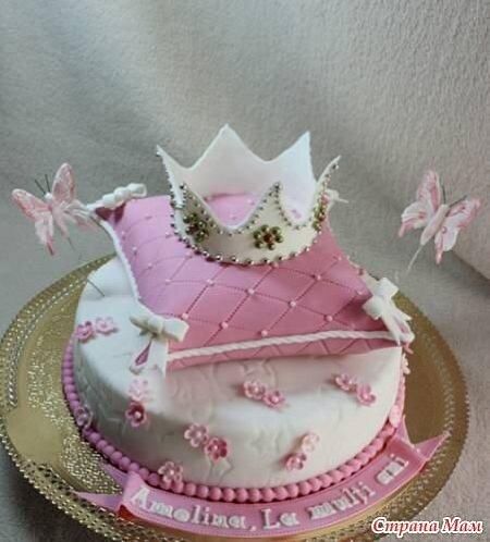Торт "Маленькая королева" 1