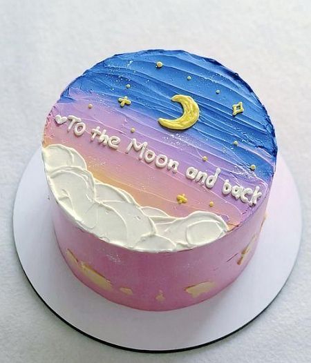 Торт "До Луны и обратно" 1